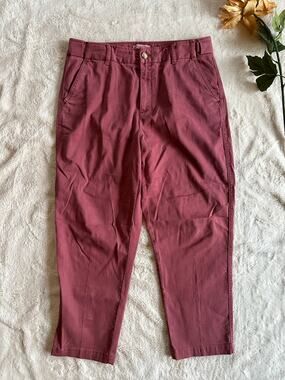 Coldwater Creek Khaki Capri Pants Size 8